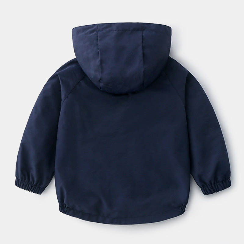 Zoom in Style: Boys' Windcheater