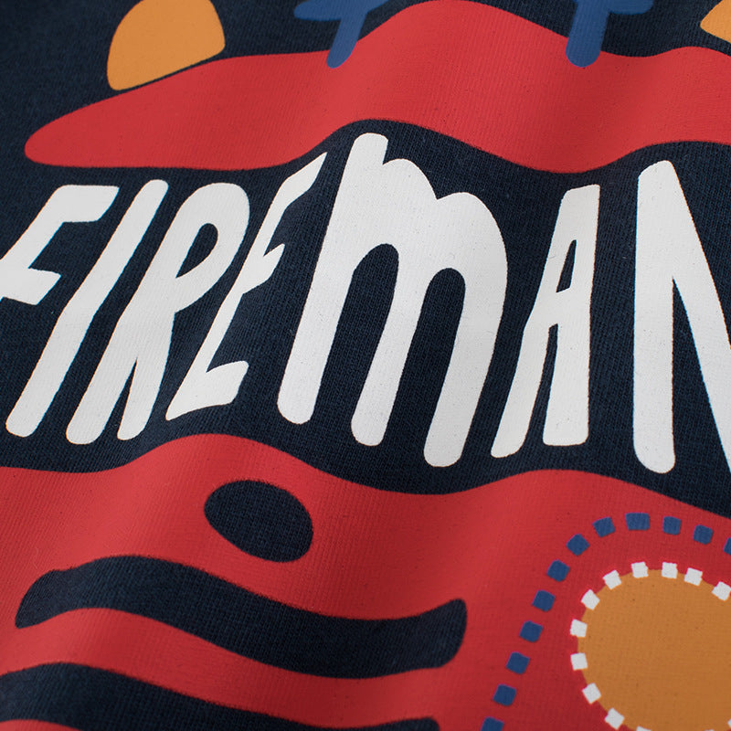 Answer the Call of Duty with Our Fireman Tee for Kids!