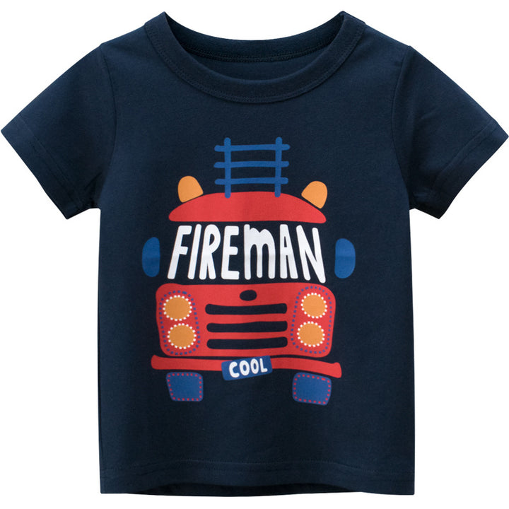 Answer the Call of Duty with Our Fireman Tee for Kids!