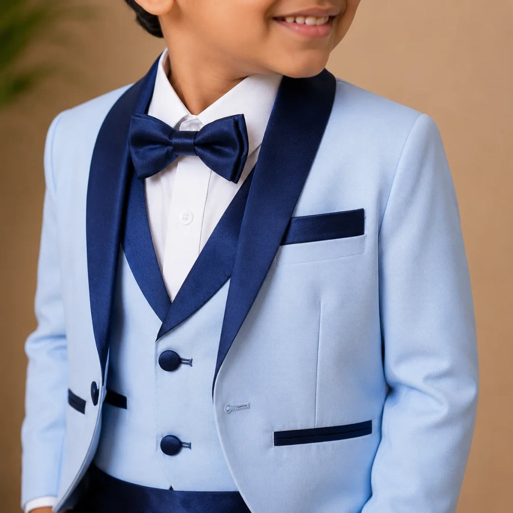 Blue Tuxedo Suit