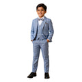 Blue & White Suit