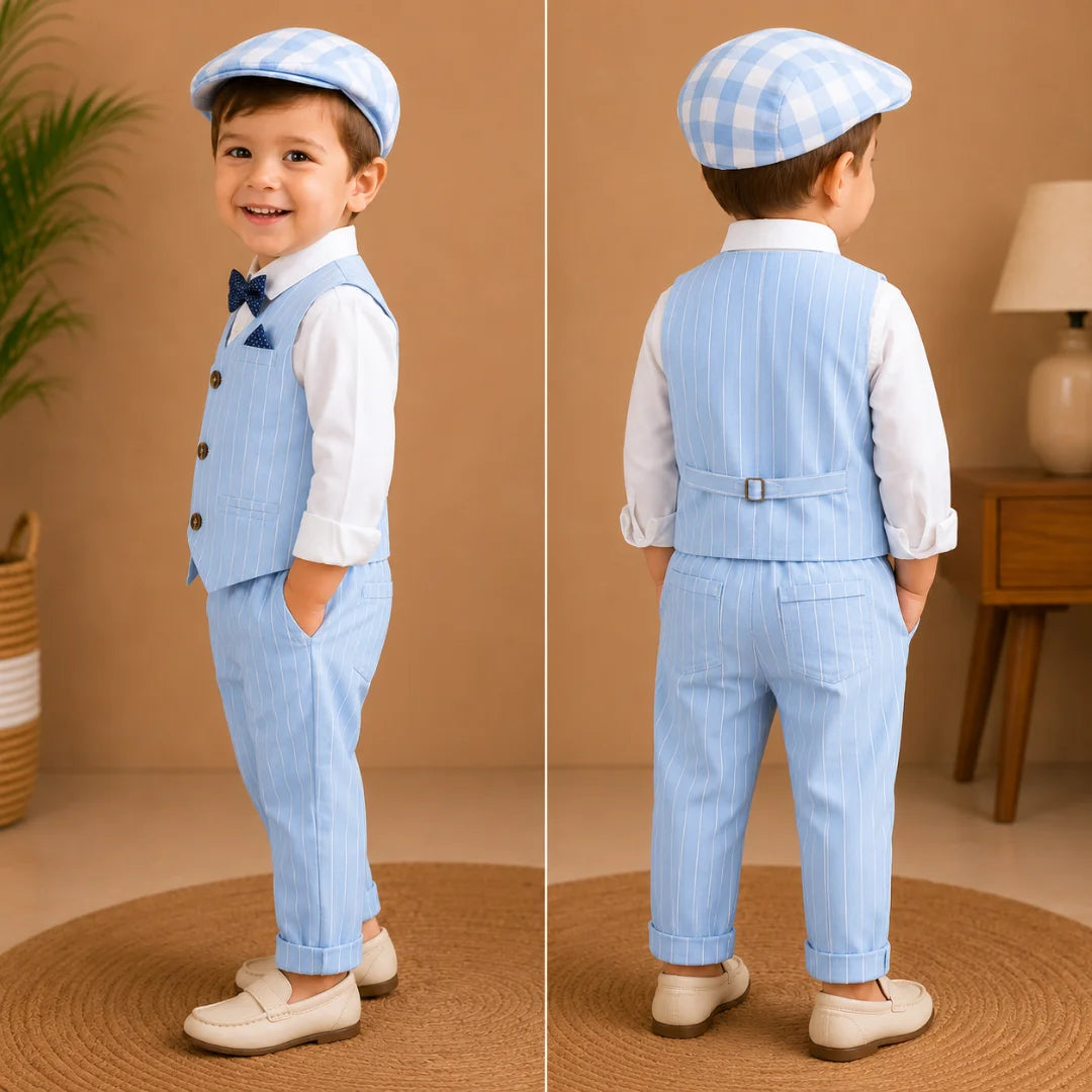 Boys Suit with Cap