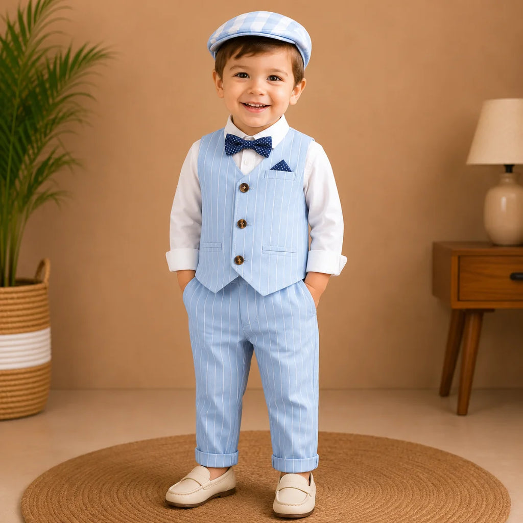 Boys Suit with Cap