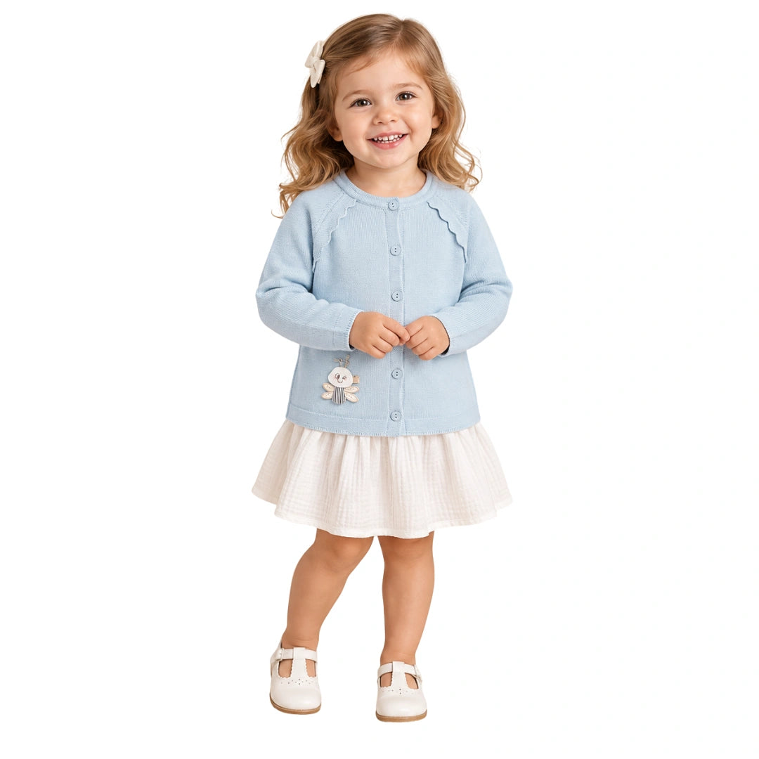 Frill Collar Style Sweater