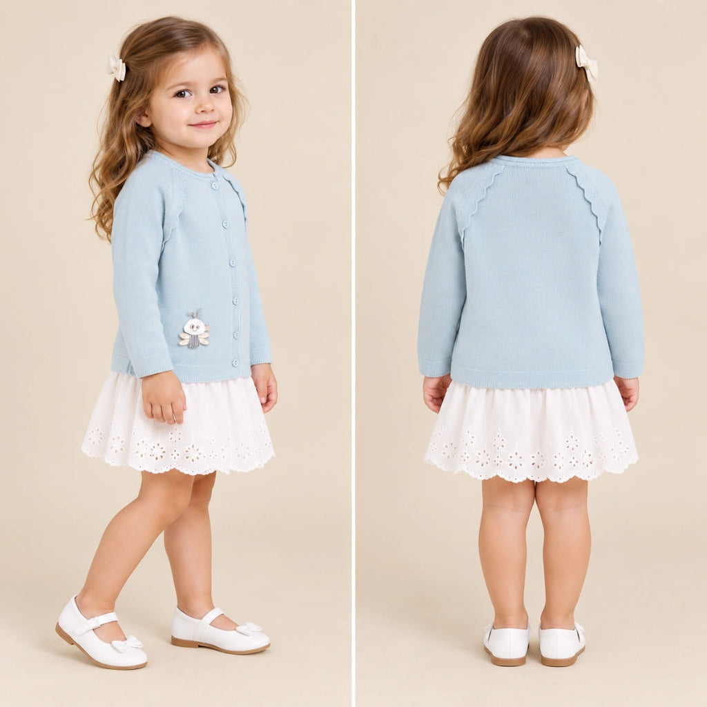 Frill Collar Style Sweater