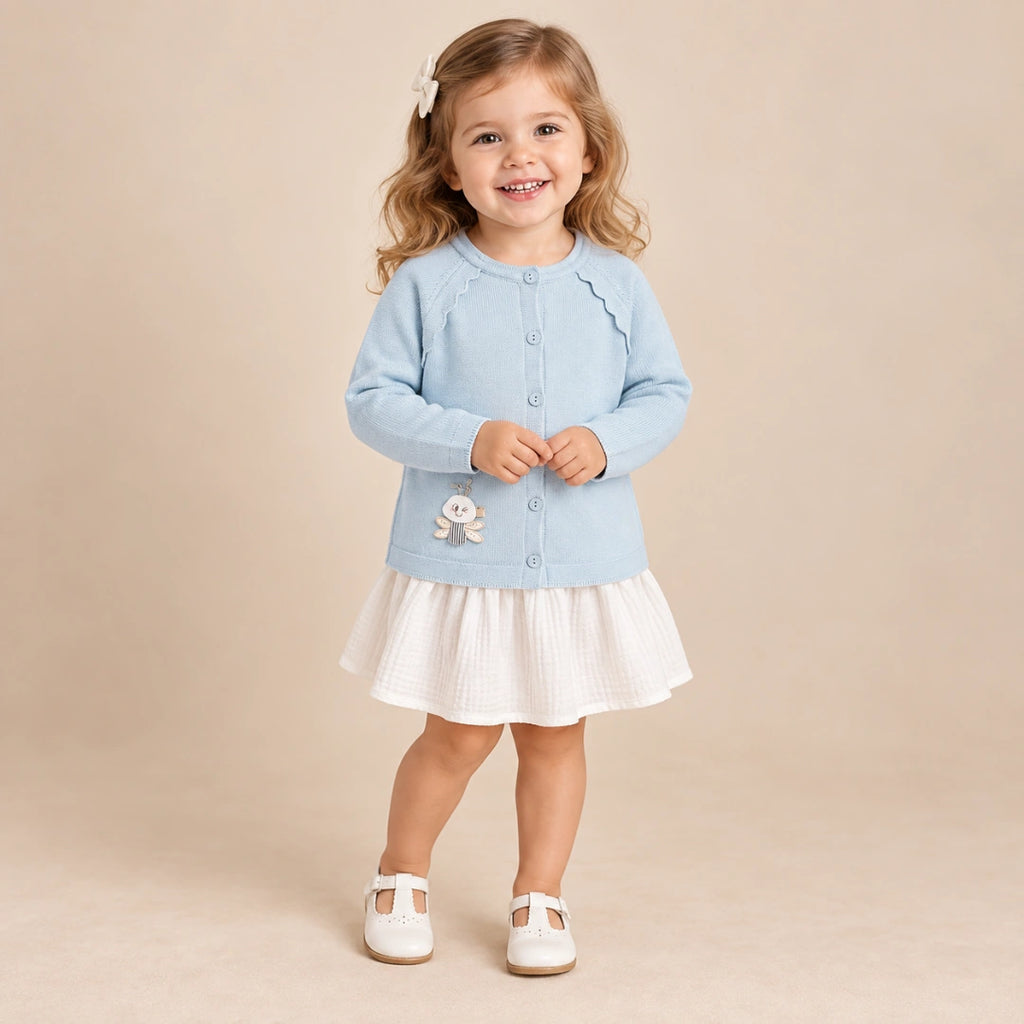 Frill Collar Style Sweater