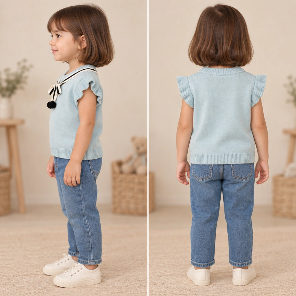 Ribbon Style Sweater