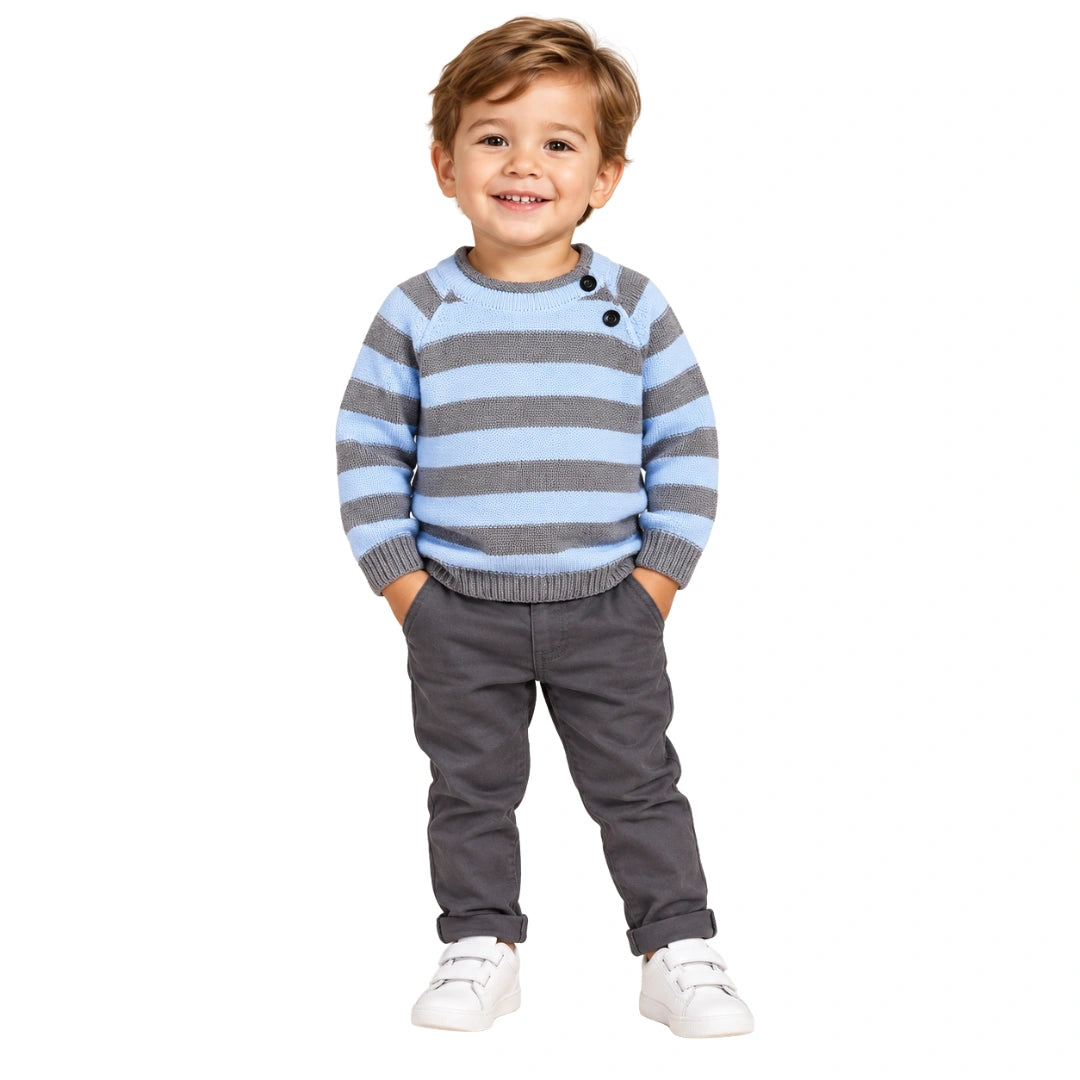 Three Stripe Sweater