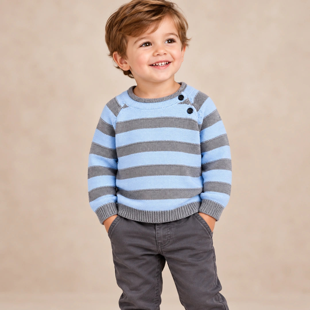 Three Stripe Sweater