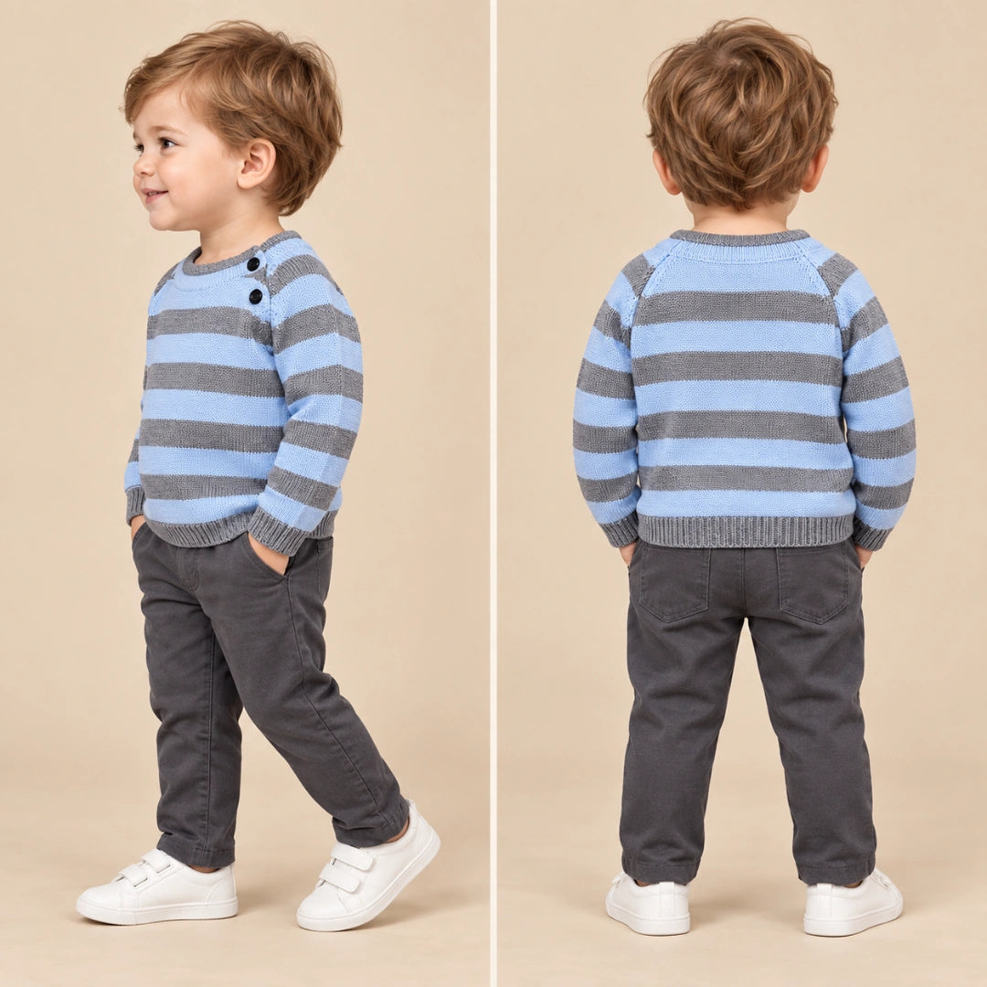 Three Stripe Sweater