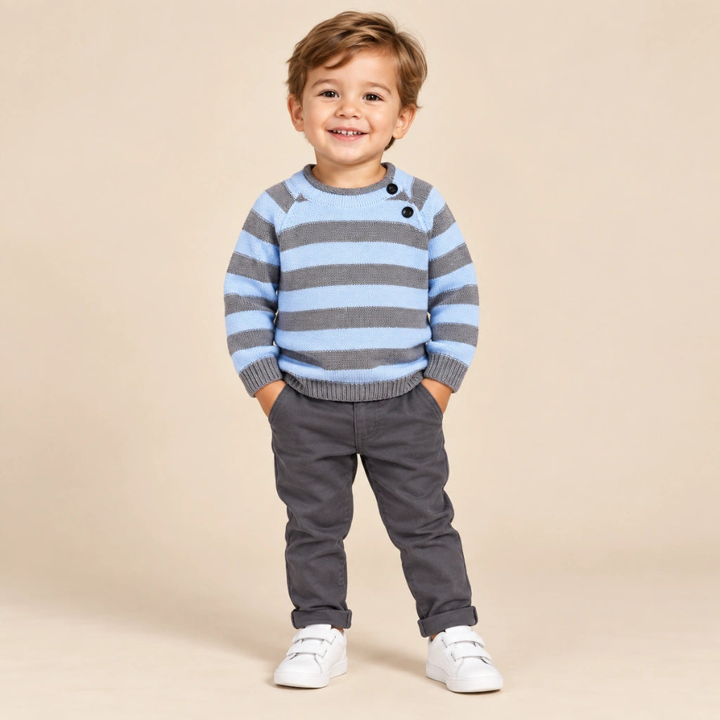 Three Stripe Sweater
