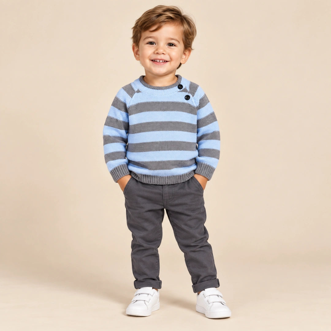 Three Stripe Sweater