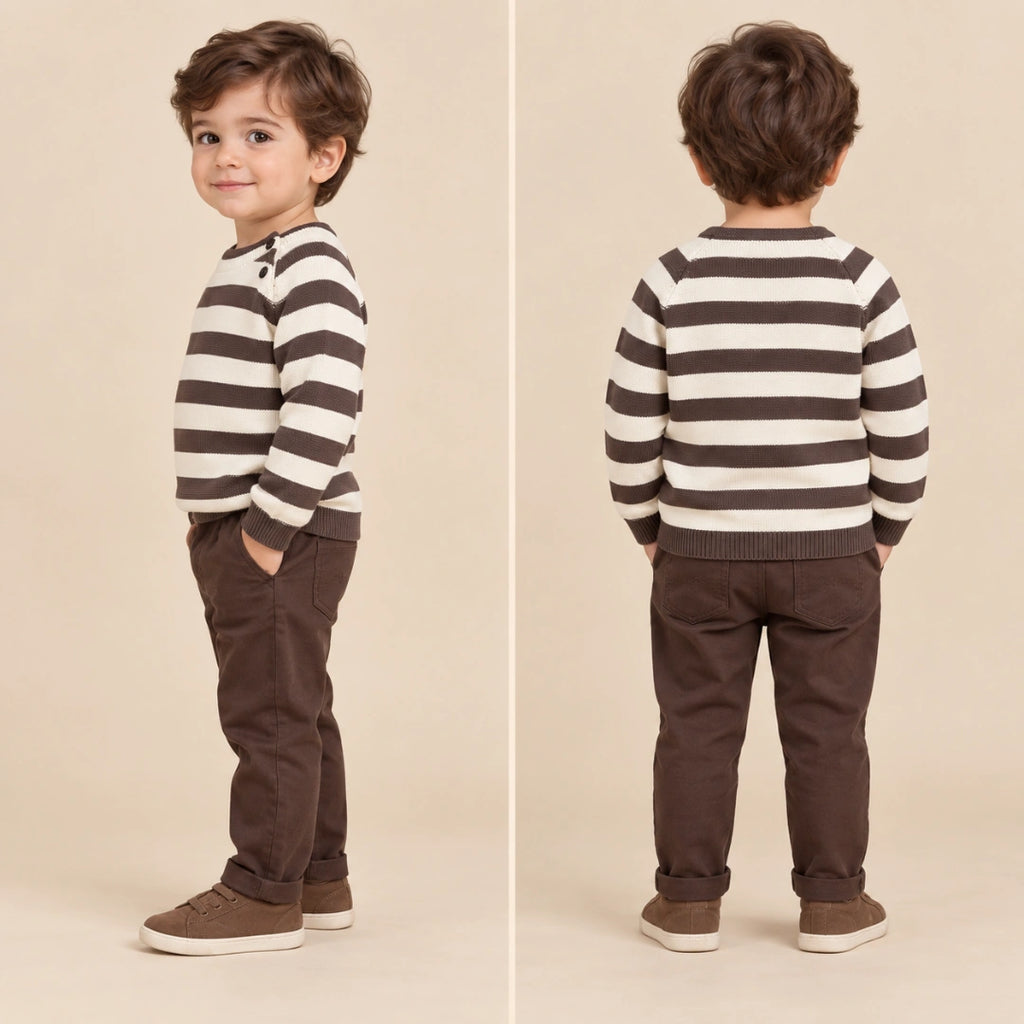 Three Stripe Sweater