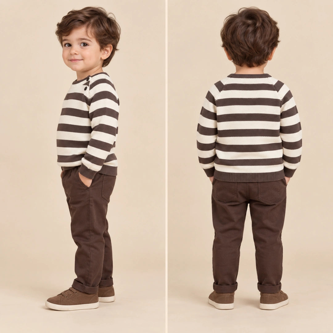 Three Stripe Sweater
