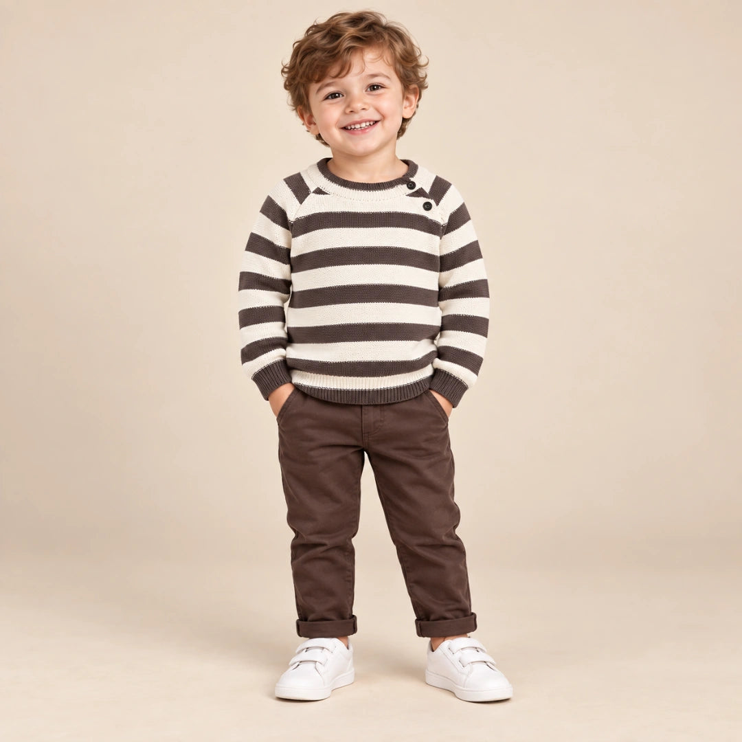 Three Stripe Sweater