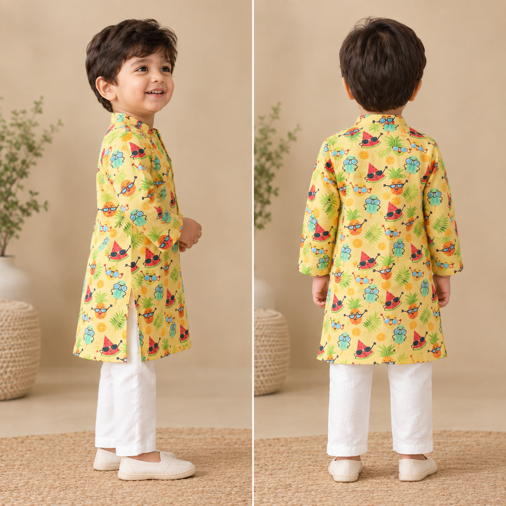 Fruit Kurta Set