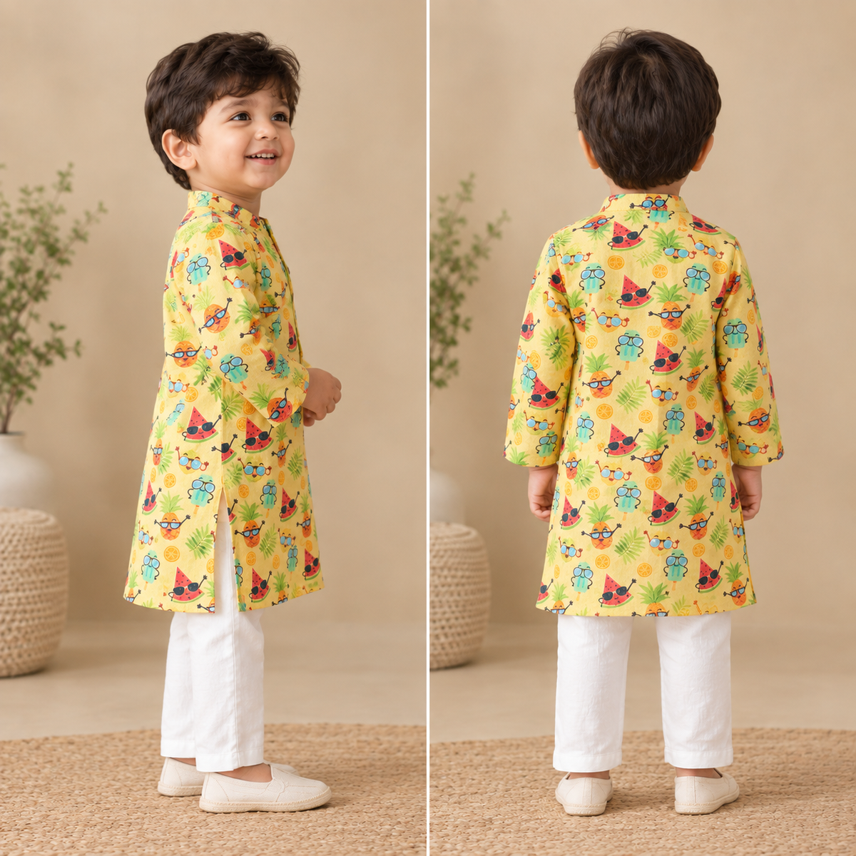 Fruit Kurta Set