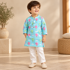 Hot Air Balloon Kurta Set