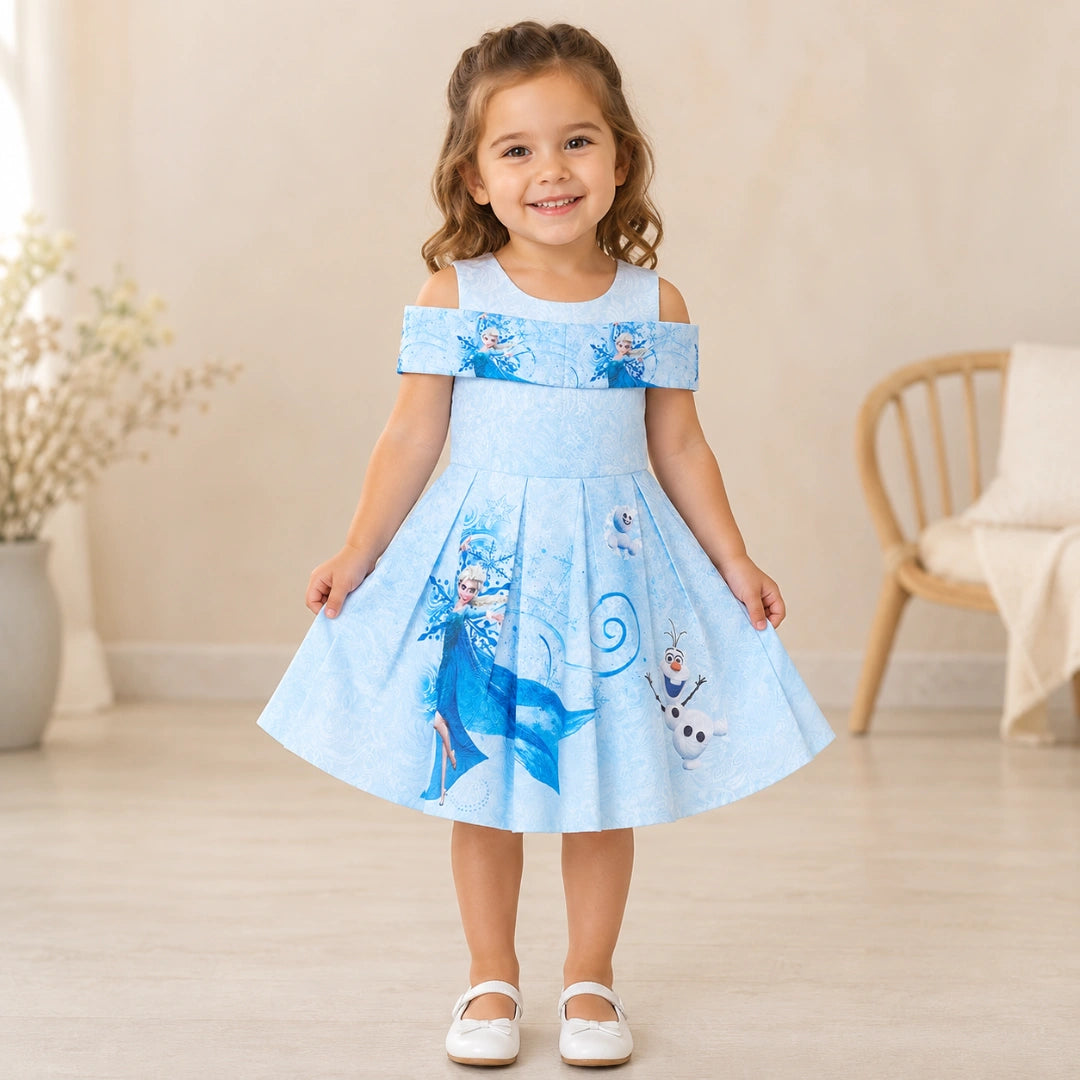 Frozen Light Blue Dress
