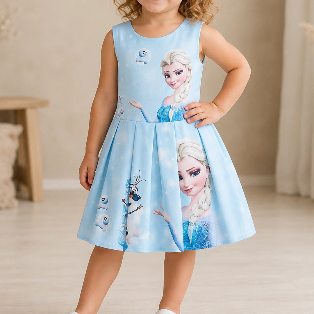 Frozen Light Blue Dress