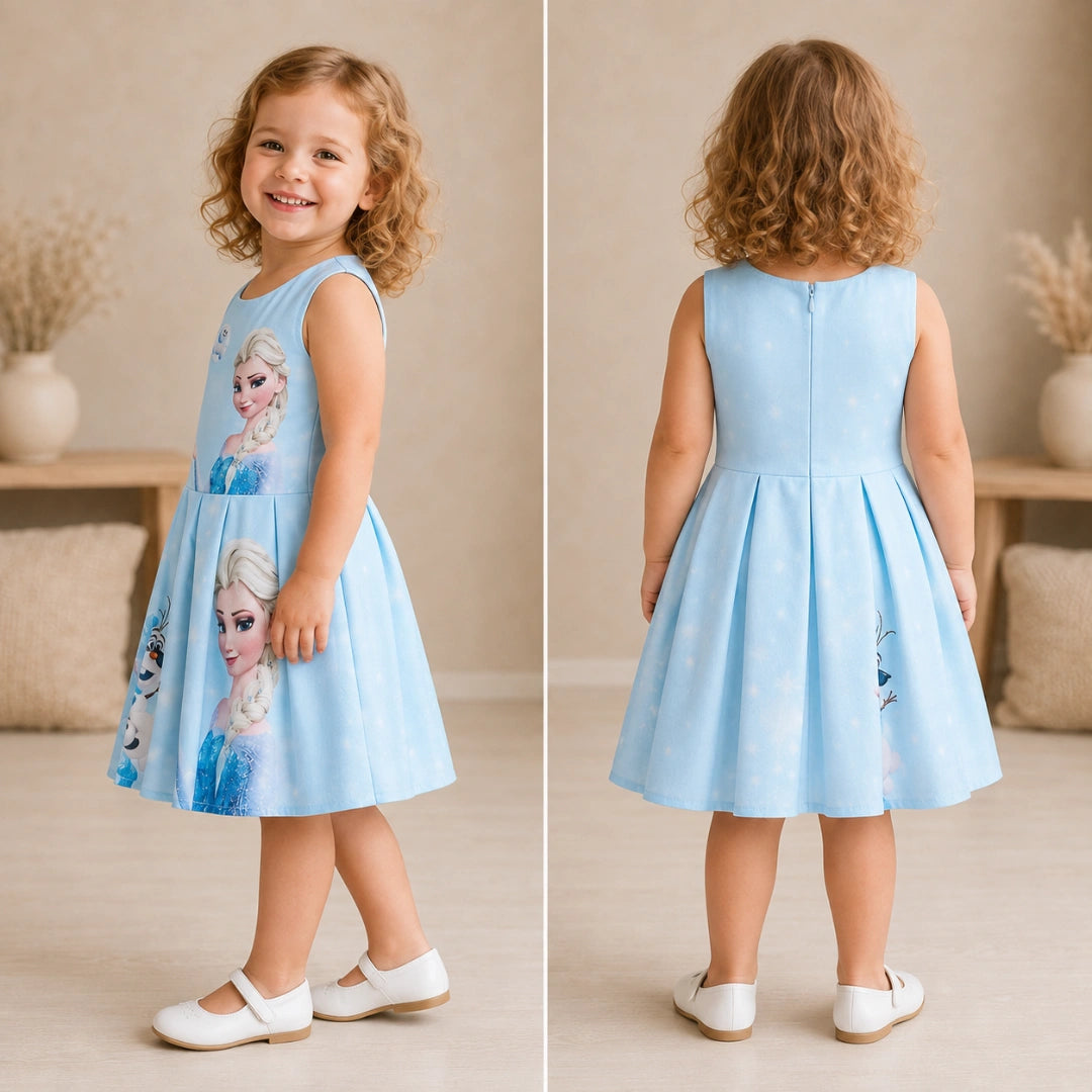 Frozen Light Blue Dress