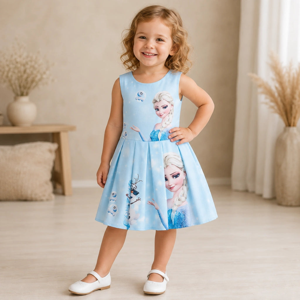 Frozen Light Blue Dress