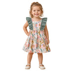 Green Frill Dress