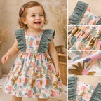 Green Frill Dress