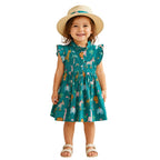 Green Animal Dress