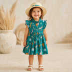 Green Animal Dress