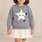Star Pom Pom Sweater Unisex