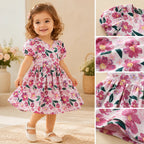 Purple Flower Dress