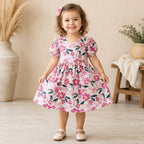 Purple Flower Dress