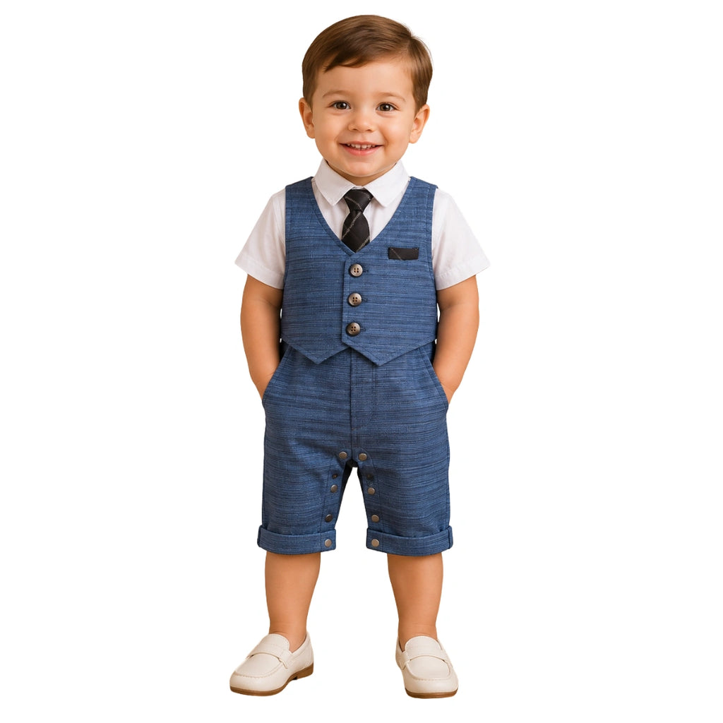 Romper Style Suit Set