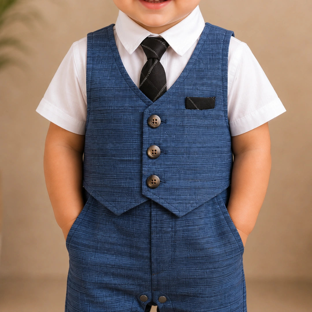 Romper Style Suit Set