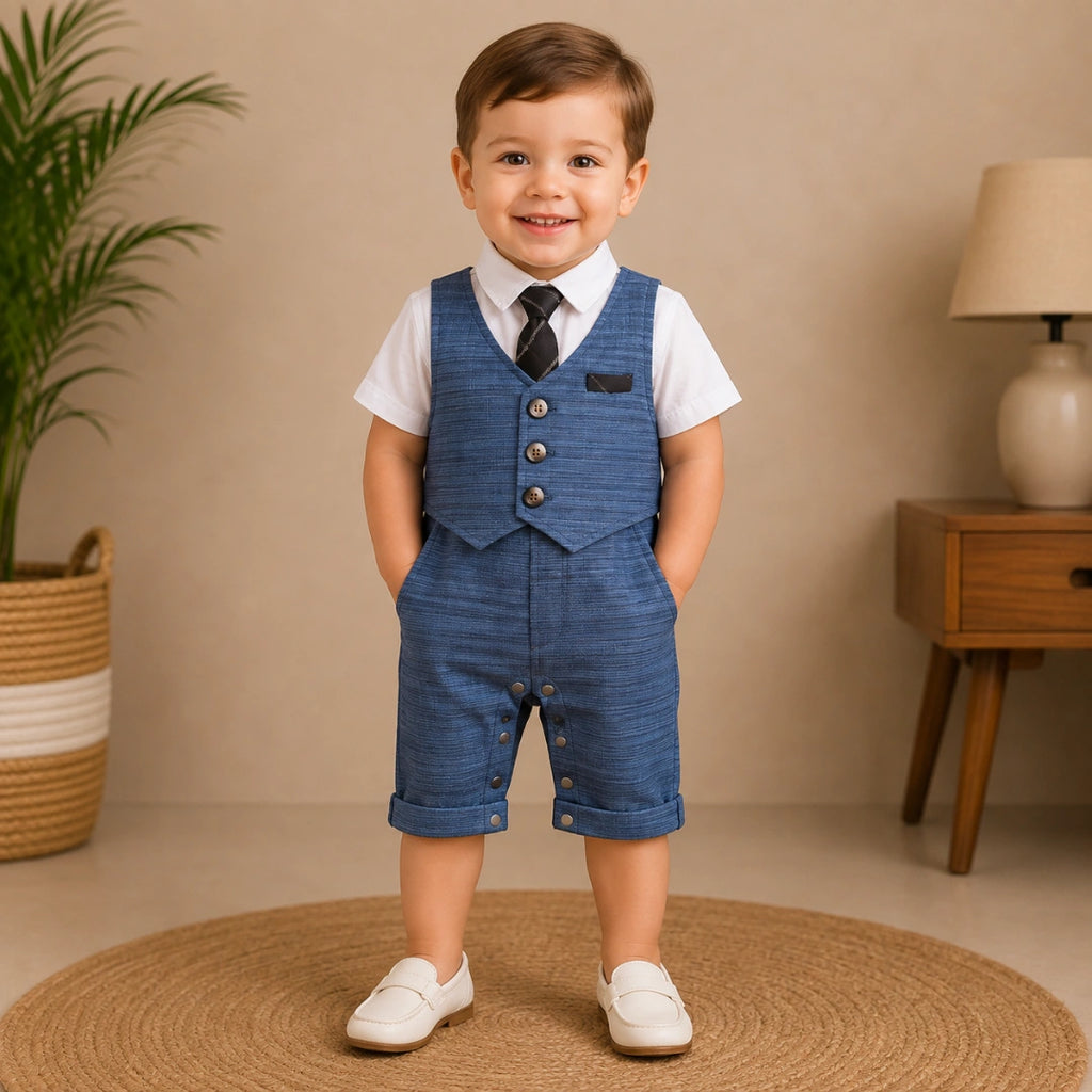 Romper Style Suit Set
