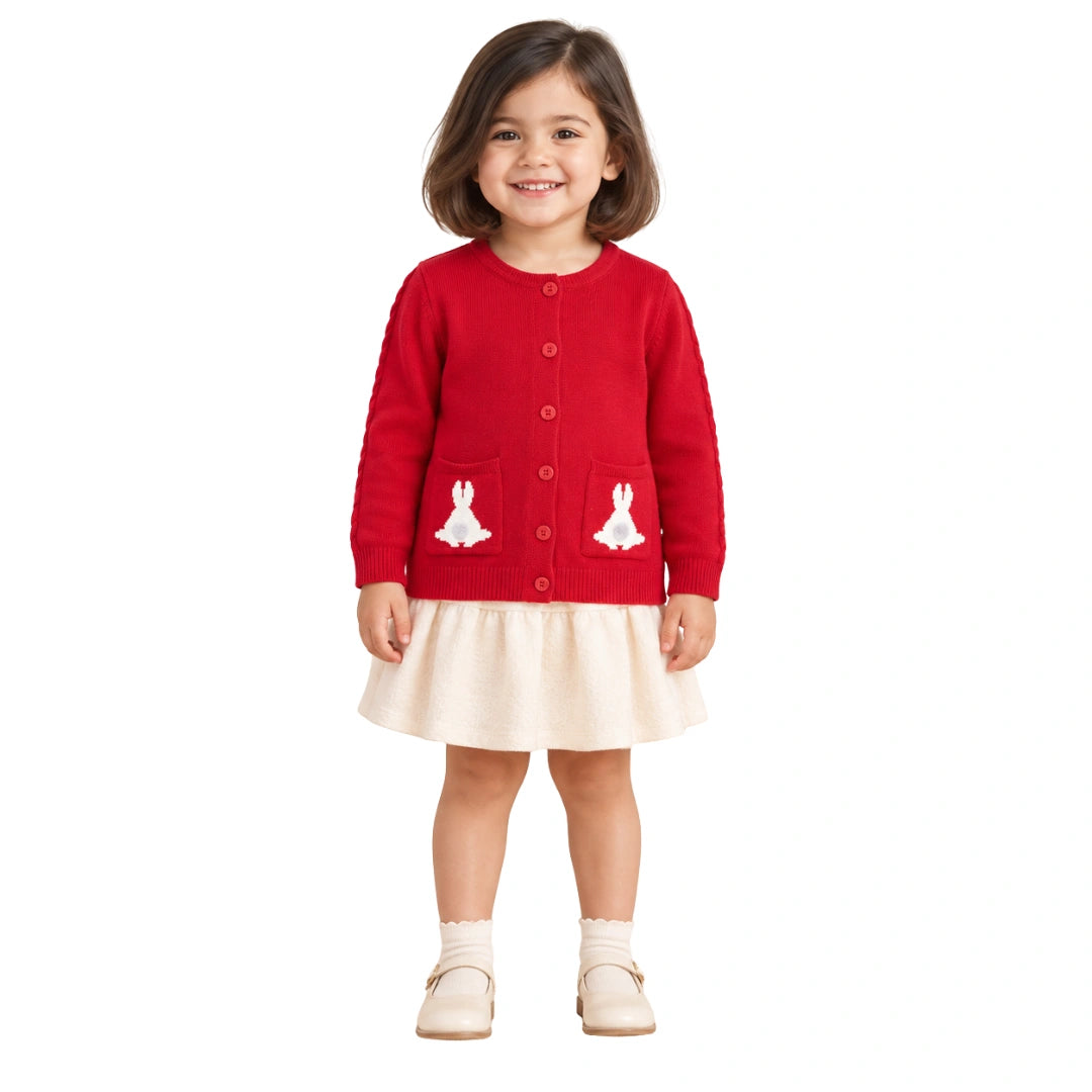 Rabbit Double Pocket Sweater