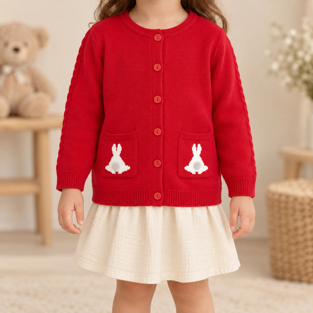 Rabbit Double Pocket Sweater