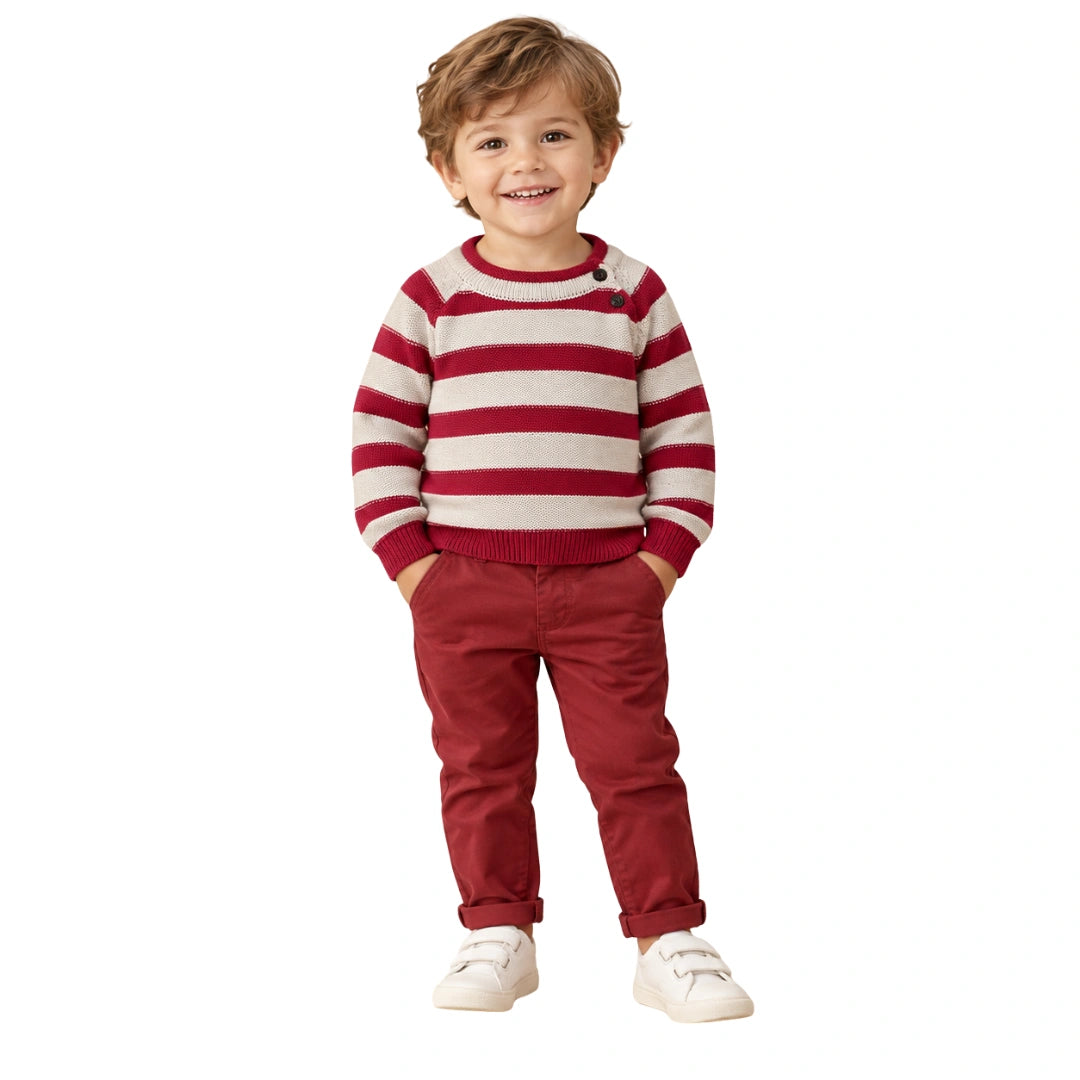 Three Stripe Sweater