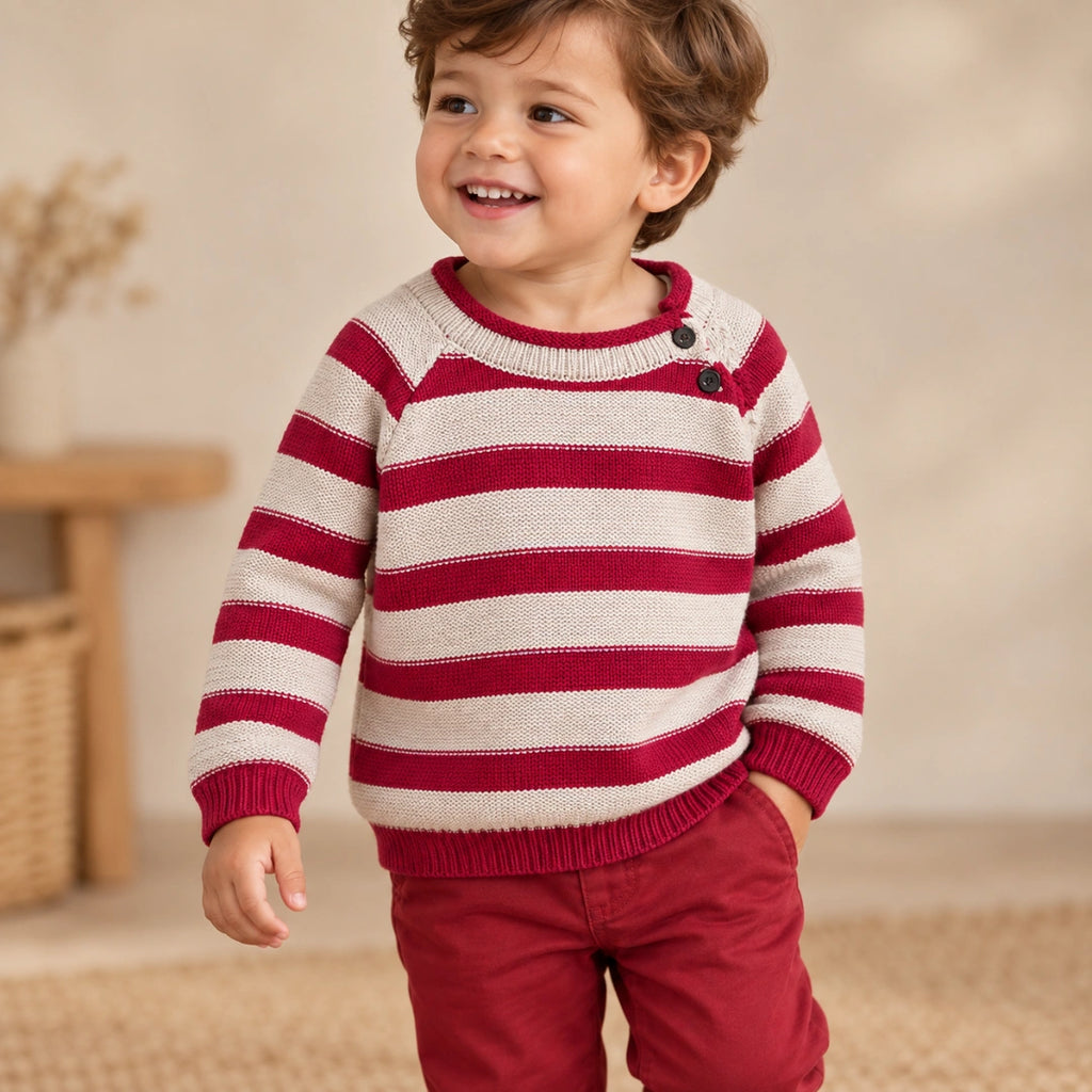 Three Stripe Sweater