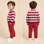 Three Stripe Sweater