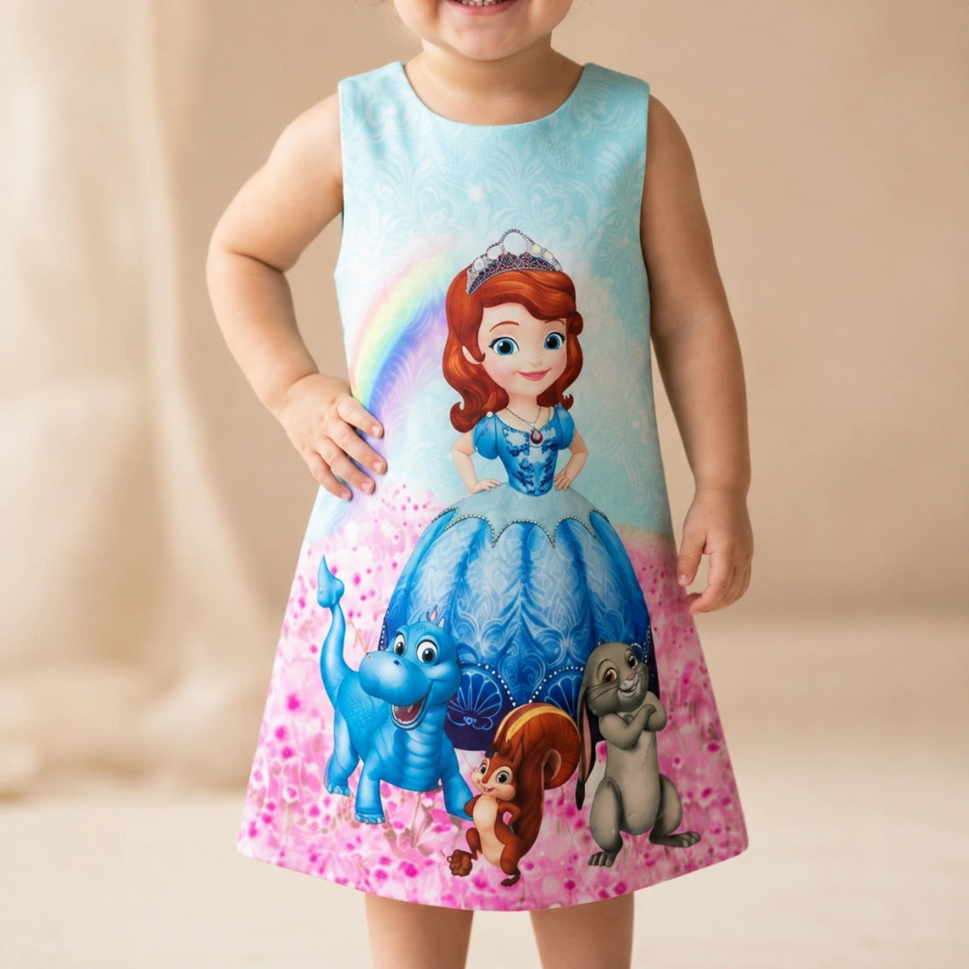 Shopia Long Rainbow Dress