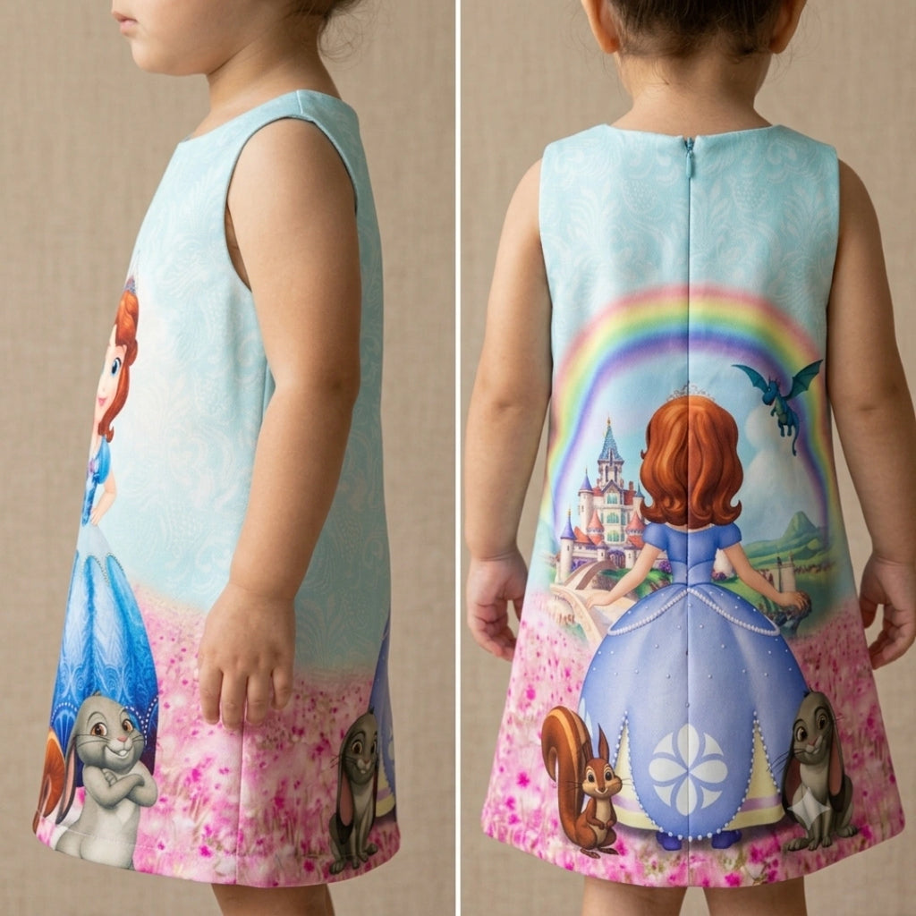 Shopia Long Rainbow Dress