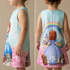 Shopia Long Rainbow Dress