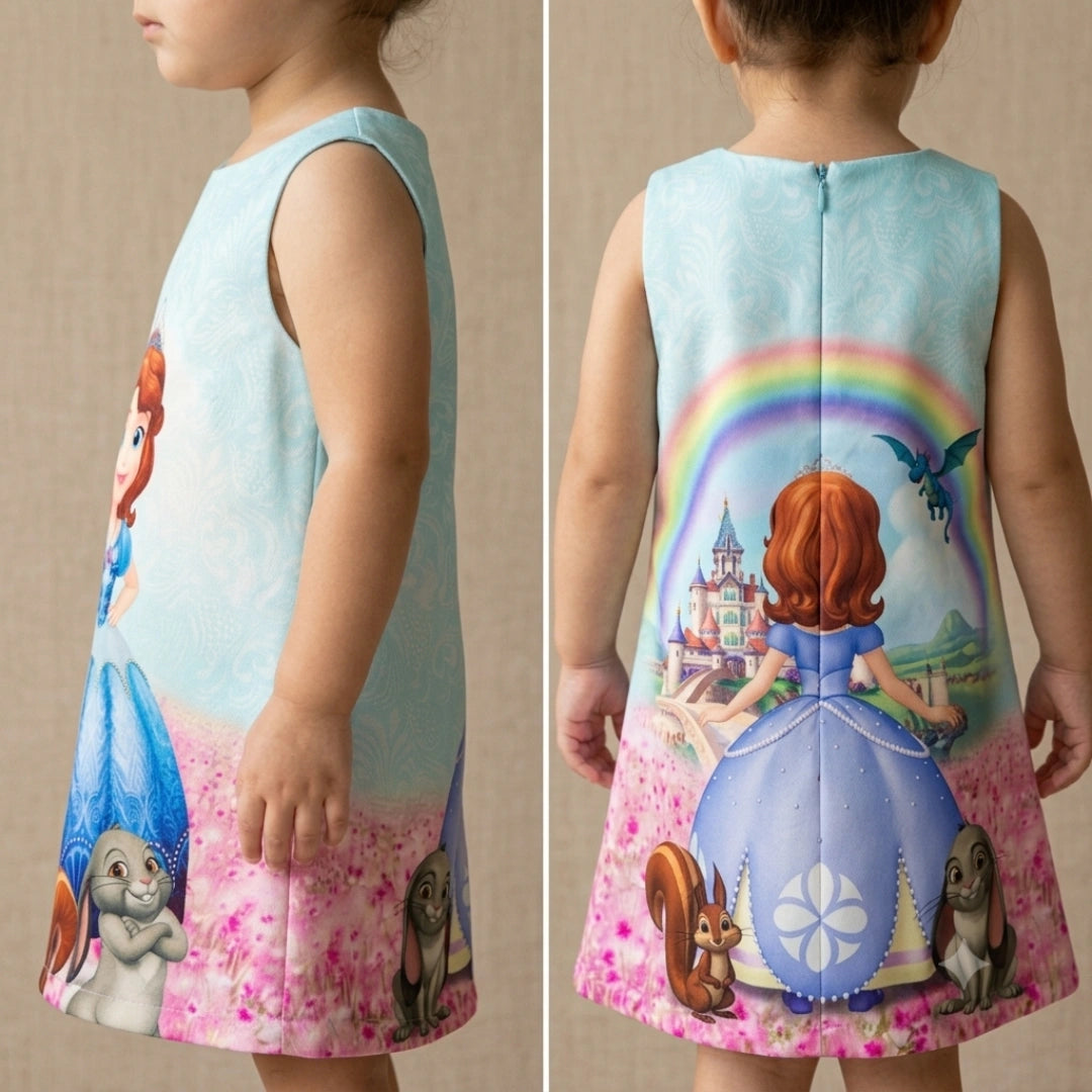 Shopia Long Rainbow Dress