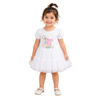 White Peppa Tutu Dress