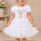 White Peppa Tutu Dress