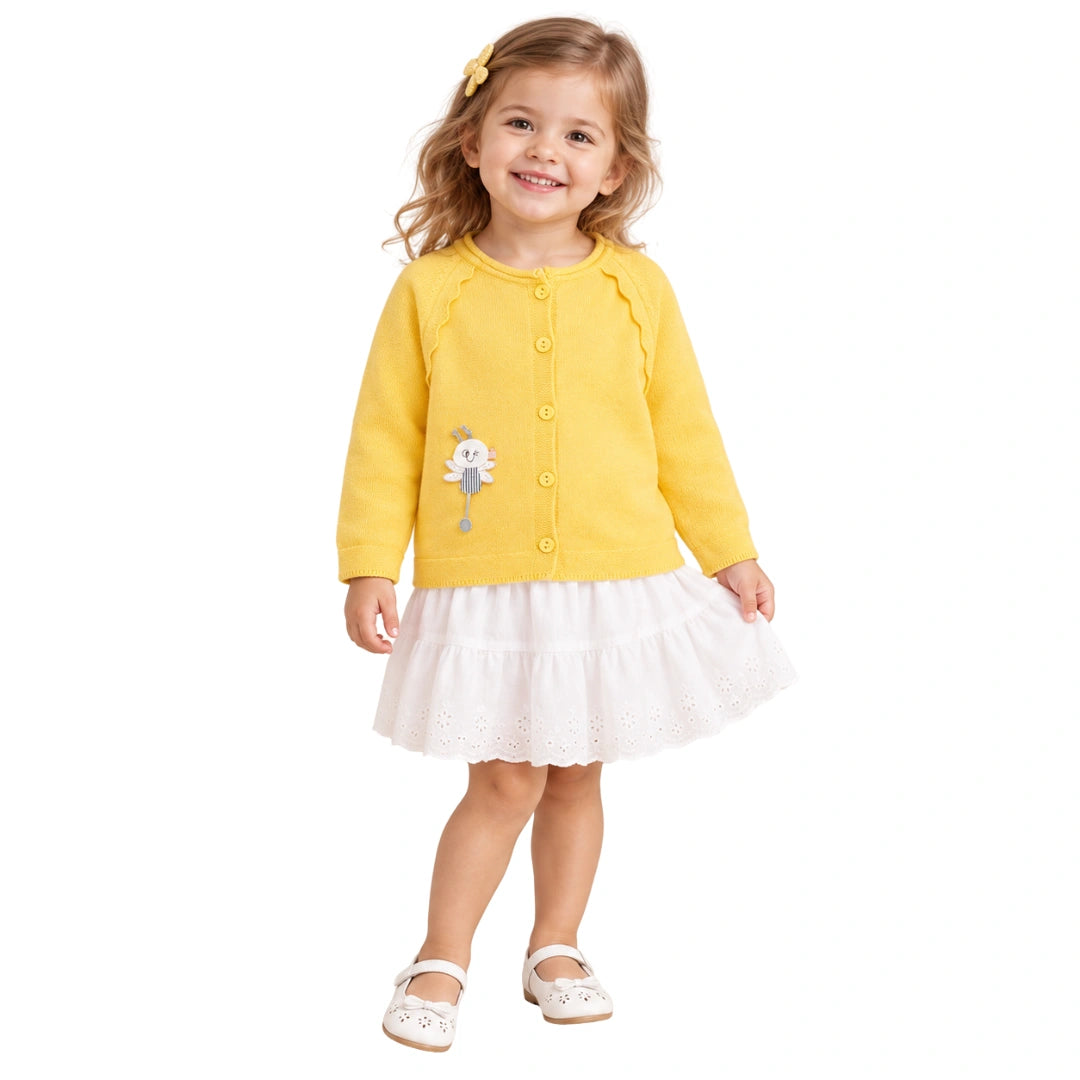 Frill Collar Style Sweater