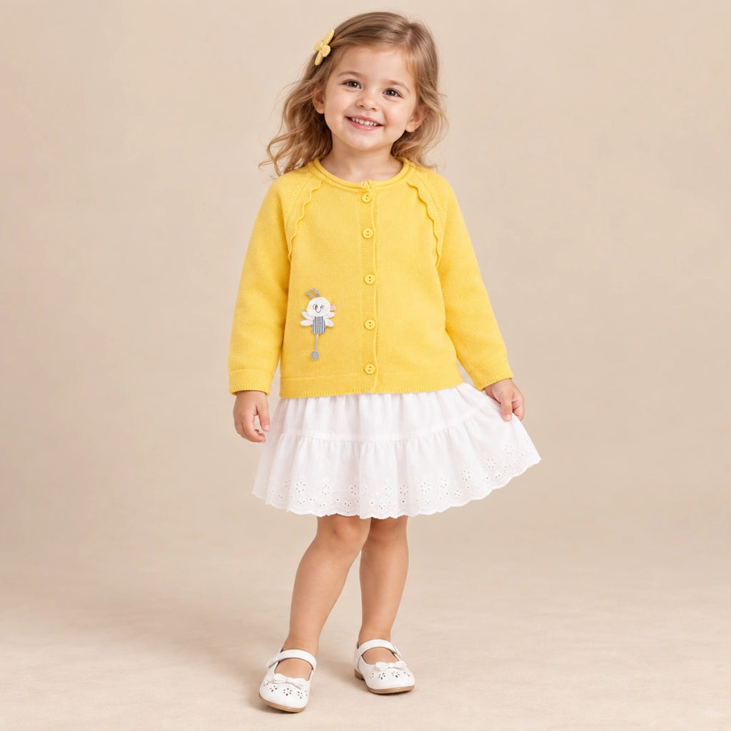 Frill Collar Style Sweater