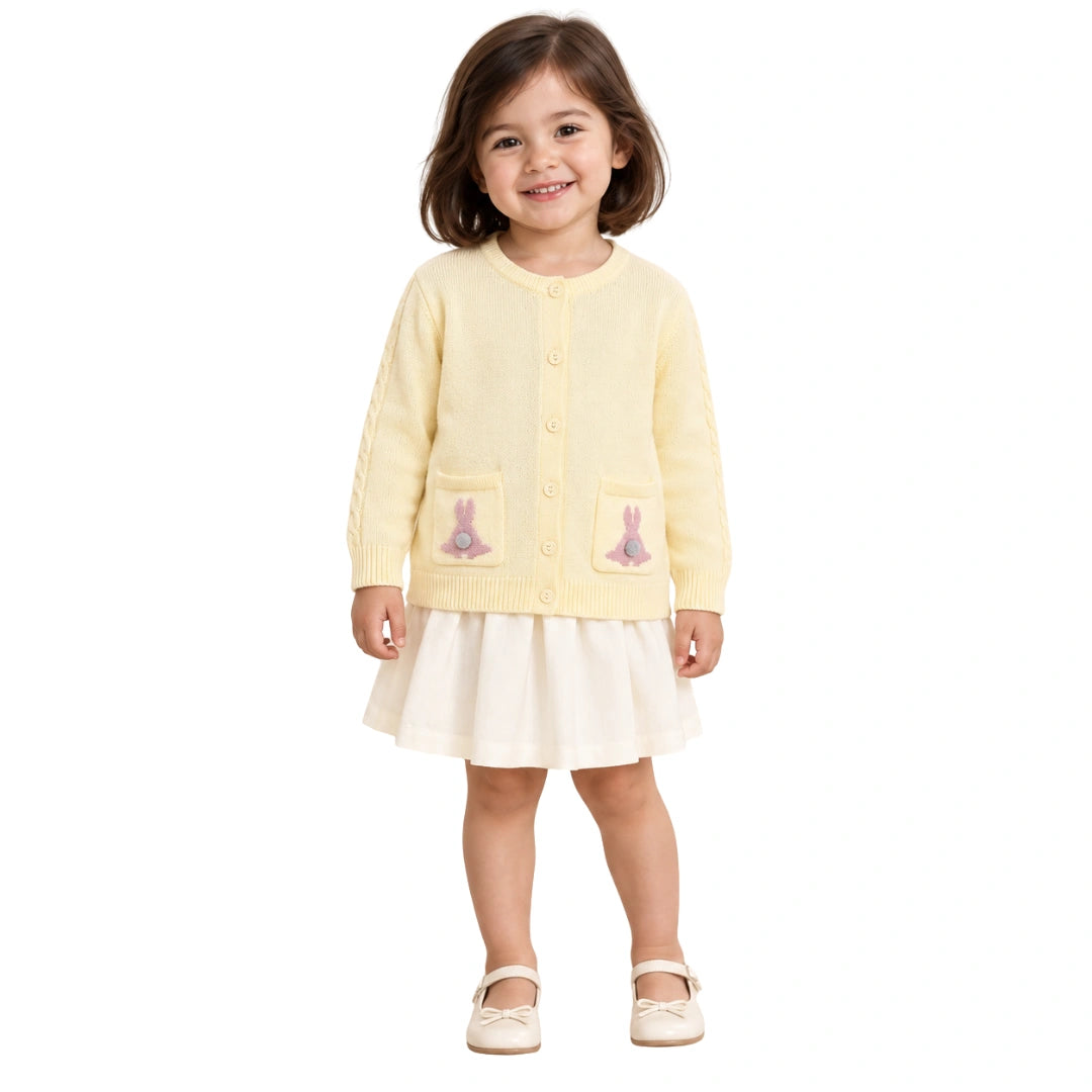 Rabbit Double Pocket Sweater